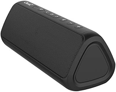 OontZ Pro Bluetooth Speaker, Premium Portable IPX7 Waterproof Wireless Speaker, Long Battery Playtime up to 15 hrs, Rich Bass, Crystal Clear Stereo Sound with Aux Input (Black)
