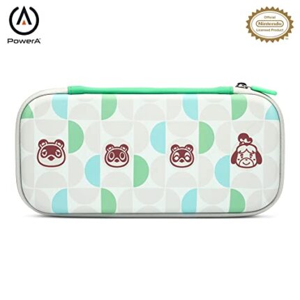 PowerA Slim Case for Nintendo Switch Systems - Animal Crossing: Neighbors, Protective Case, Gaming Case, Console Case, Accessories, Storage, Officially licensed