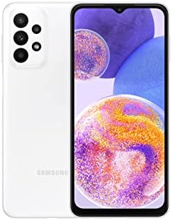 SAMSUNG Galaxy A23 (SM-A235M/DS) Dual SIM,128 GB 4GB RAM, Factory Unlocked GSM, International Version - No Warranty - (White)