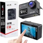 SJCAM SJ8Pro 4K Action Camera 60fps WiFi Sports Cam - 12MP Ultra HD Image - EIS 2.0-170° Wide Angle - Waterproof Up to 131ft - External MIC & Remote - 2X Batteries - 32GB SD Card - Accessories Kits