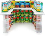 Savvy Shelf Adjustable Pantry Spice Rack & Can Storage Organizer - Storage Kitchen Cabinet Organizer - Pantry Organizatio, Spice Rack & Storage Can Organizer for Pantry & Cupboard