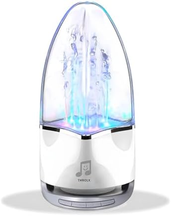 THROLX Water Dancing Speaker, Bluetooth Wireless Speaker, TWS Function, Portable Wireless Speaker, Perfect for a Christmas Party, Bt 5.3, S/N Ratio:≤ 75dB