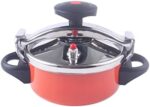 TKFDC Dual-Use Gas Induction Pressure Cooker Soup Cooker Universal Pot Stainless Steel Mini Pressure Cooker Safe And Easy To Clean