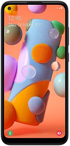 Tracfone Samsung Galaxy A11 4G LTE Prepaid Smartphone (Locked) - Black - 32GB - Sim Card Included - CDMA