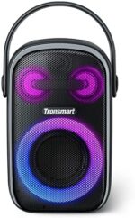 Tronsmart Halo 100 Portable Party Bluetooth Speaker, HIFI Sound Quality Subwoofer Bass to Pump Up Your Party.Wireless stereo pairing by APP,18H Playtime,IPX6 Waterproof,Suitable for party/home/outdoor