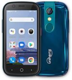 Unihertz Jelly 2 - Compact Android 11 Mini Smartphone, 4G Unlocked, 6GB RAM + 128GB Storage, NFC, Dark Green (Support T-Mobile & Verizon only)