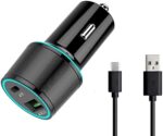 UrbanX Fast Car Charger 21W Car and Truck for Nokia 2720 Flip / 800 Tough / 2.3 / C1 / C2 / 1.3/125 / c3 / 2.4 / C10 / 105/220 / Asha PD 3.0 USB Charger Comes with USB A to Micro USB Cable 3.3FT