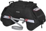 ViaTerra 100% WaterProof ClawMini Motorcycle Rear/Tail/Seat Bag (Black) I Universal luggage & works on all motorbikes I No modifications or saddle stay/rack needed I Suitable as travel accessories