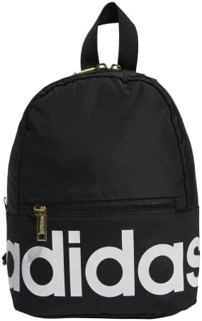 adidas Linear Mini Backpack Small Travel Bag, One Size