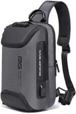 iubest Men's Sling Bag Shoulder Bag Crossbody Shoulder Casual Daypack Rucksack Backpack