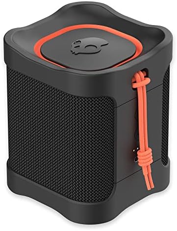Skullcandy Terrain Mini Wireless Bluetooth Speaker - IPX7 Waterproof Portable with Dual Custom Passive Radiators, 14 Hour Battery, Nylon Wrist Wrap, & True Stereo