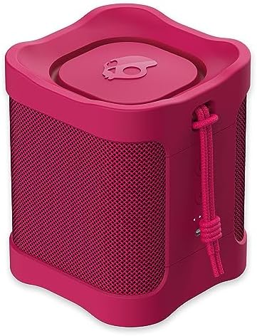 Skullcandy Terrain Mini Wireless Bluetooth Speaker - IPX7 Waterproof Portable Speaker with Dual Custom Passive Radiators, 14 Hour Battery, Nylon Wrist Wrap, & True Wireless Stereo