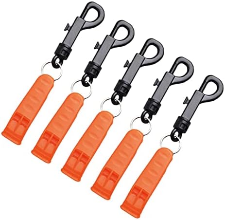 BESPORTBLE 10pcs Emergency Whistle Boating Whistle Whistle Safety Camping Whistle BESPORTBLE 10pcs Emergency Whistle Boating Whistle Whistle Safety Camping Whistle Safety Whistle Portable Survival Whistle Metal s Hooks Soccer Plastic First Aid Equipment Travel