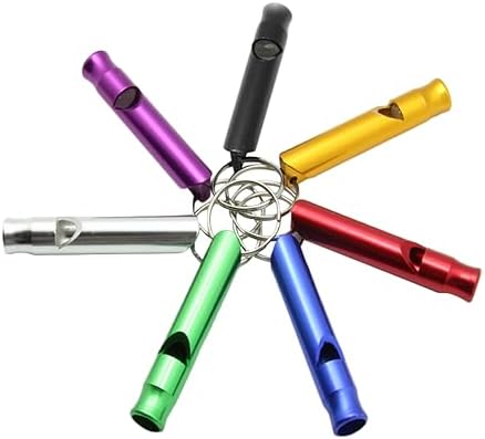 BESPORTBLE 6pcs Survival Whistle Safety Whistle Survival Equipment Emergency Whistle BESPORTBLE 6pcs Survival Whistle Safety Whistle Survival Equipment Emergency Whistle Aluminum Whistle Whistle for Camping Survival Supplies Metal