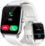 Gydom Smart Watches for Men Women, Alexa Built-in, Answer/Make Calls, 1.8" Touch Screen Fitness Activity Tracker, IP68 Waterproof Heart Rate Sleep Monitor for iPhone Android Anniversary Birthday Gifts