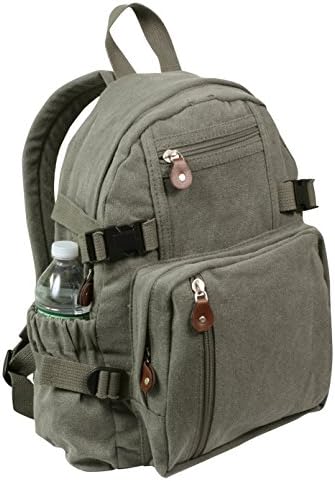 Rothco Olive Drab Vintage Compact Backpack