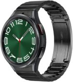 SAMSUNG Galaxy Watch 6 Bespoke Edition 47mm Exclusive Bluetooth Smartwatch, Health, Fitness, Sleep, Heart Rate Tracker, Improved Battery, Sapphire Crystal Glass, US Version, Link Bracelet Band, Black