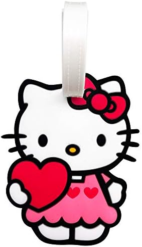 Anime Luggage Tag - Kawaii Luggage Tags for Travel Women Man,Funny Kids Backpack Suitcase Tag Cute Clear,Name ID Identifier Durable for Travel Lovers (Cat)