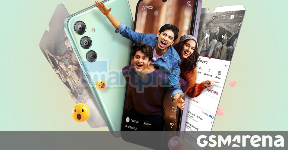 Galaxy F15 5G teaser images leak, reveal a 6,000mAh battery and promise 4 OS updates