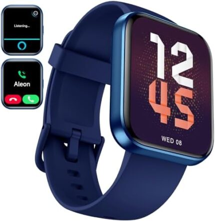 aeac Smart Watch, 2024 Newest Fitness Watch for Men Women, Alexa Built-in & Stable Bluetooth Call, with Heart Rate/SpO2/Sleep Monitor, 100 Sports, IP68 Waterproof Smartwatches for iOS Android